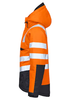 Projob Gevoerde Signalisatiejas en Iso 20471 Klasse 3 6425  miniatuur