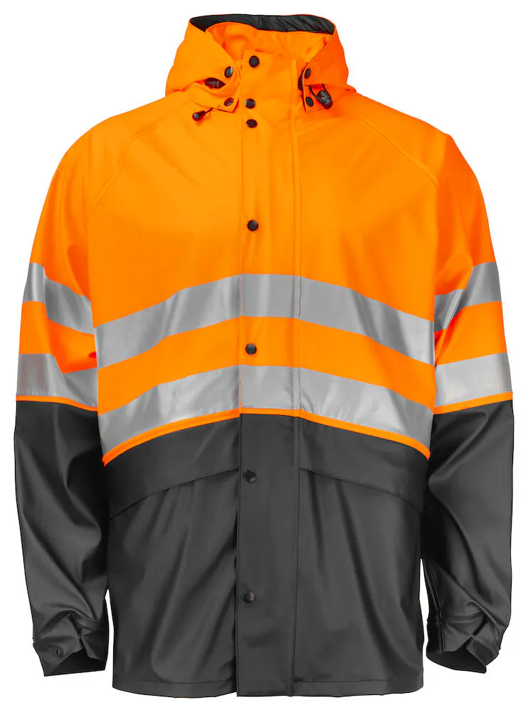 Hohe Sichtbarkeit Orange/Schwarz