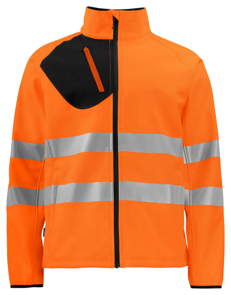 Hohe Sichtbarkeit Orange/Schwarz