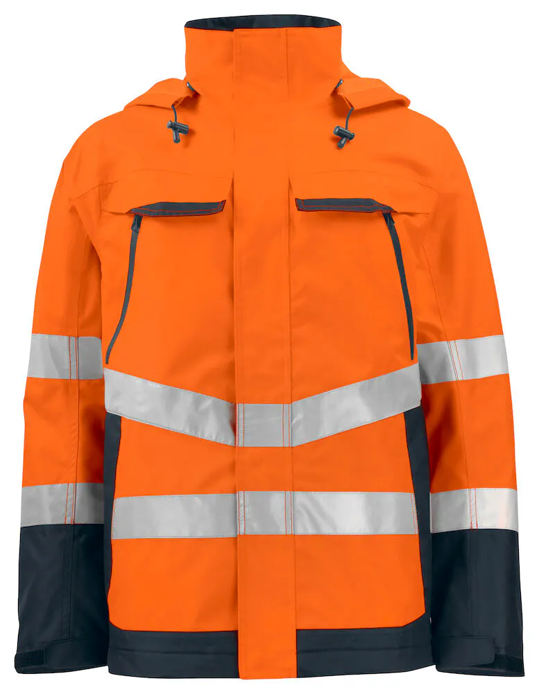 Hohe Sichtbarkeit Orange/Schwarz