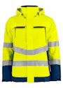 Projob Gefütterte Warnschutz-Regenjacke, EN ISO 20471, Klasse 3, 6441 Vorschaubild