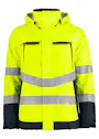 Projob Gefütterte Warnschutz-Regenjacke, EN ISO 20471, Klasse 3, 6441 Vorschaubild