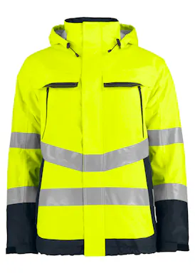 Projob Gevoerde Signalisatie Regenjas EN ISO 20471 Klasse 3 6441 