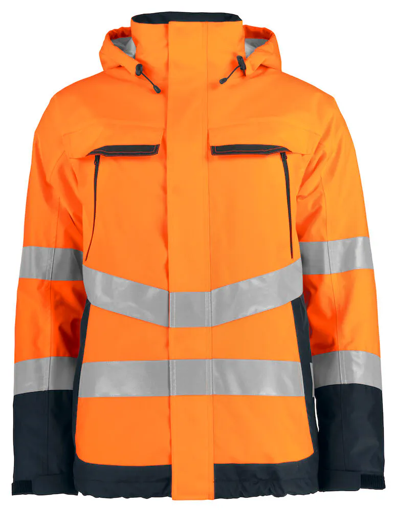 Hohe Sichtbarkeit Orange/Schwarz