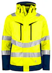 High Vis Geel/Marineblauw