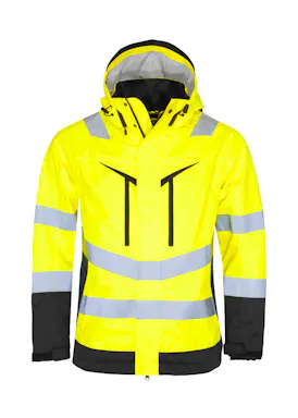 Projob Warnschutz-Shelljacket gemäß ISO 20471 Klasse 3 — 6455