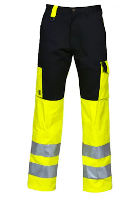 Projob 6501 Signalisatiebroek met Kniezakken EN ISO 20471 Klasse 2