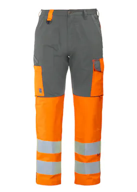 Projob 6501 Signalisatiebroek met Kniezakken EN ISO 20471 Klasse 2