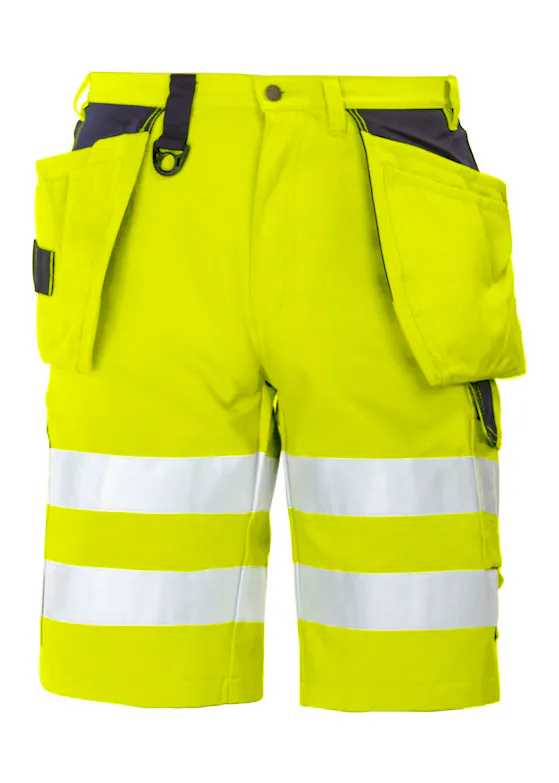 Projob 6503 Signalisatieshort met Spijkerzakken EN ISO 20471 Klasse 2