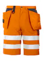 Projob 6503 Signalisatieshort met Spijkerzakken EN ISO 20471 Klasse 2 miniatuur