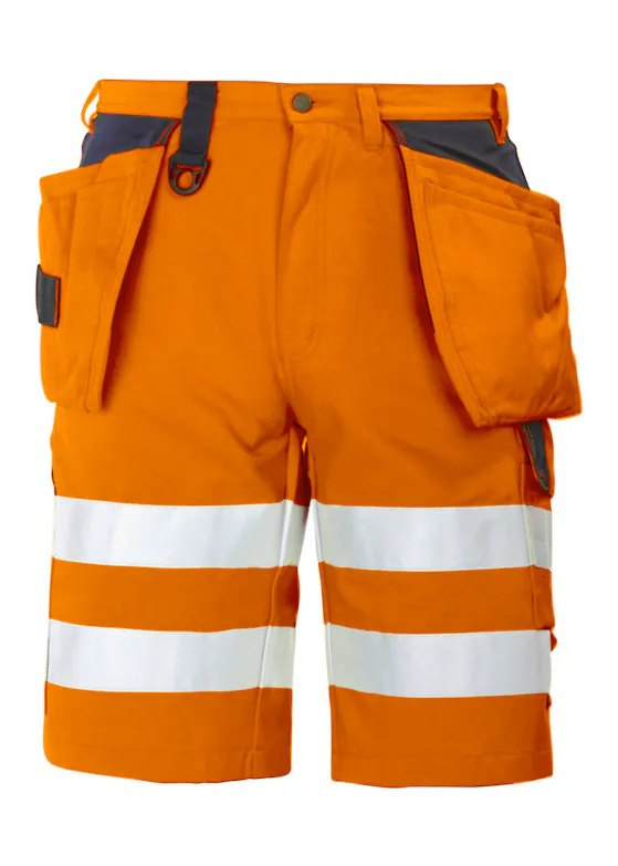 Projob 6503 Signalisatieshort met Spijkerzakken EN ISO 20471 Klasse 2