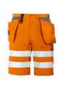 Projob 6503 Signalisatieshort met Spijkerzakken EN ISO 20471 Klasse 2 miniatuur