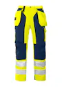 Projob 6506 Warnschutzhose mit Knietaschen und Nageltaschen, EN ISO 20471, Klasse 2 Vorschaubild