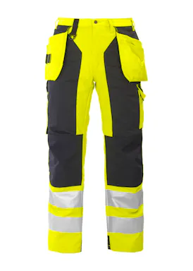 Projob 6506 Signalisatiebroek met Kniezakken en Spijkerzakken EN ISO 20471 Klasse 2