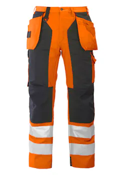 Projob 6506 Signalisatiebroek met Kniezakken en Spijkerzakken EN ISO 20471 Klasse 2