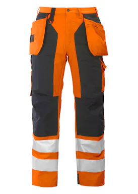 Projob 6506 Signalisatiebroek met Kniezakken en Spijkerzakken EN ISO 20471 Klasse 2