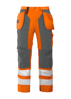 Projob 6506 Signalisatiebroek met Kniezakken en Spijkerzakken EN ISO 20471 Klasse 2