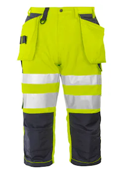 Projob 6510 Signalisatiepiratenbroek EN ISO 20471 Klasse 2 miniatuur