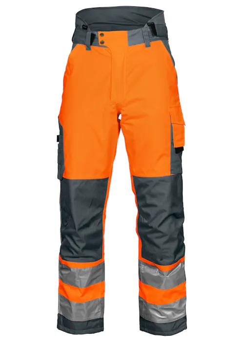 Projob 6514 pantalon pluie doublé bandes réfléchissantes EN ISO 20471 classe 2