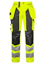 Projob 6519 Warnschutzhose mit Knietaschen und Nageltaschen, EN ISO 20471, Klasse 2, Damen Vorschaubild