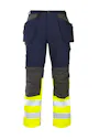 Projob Signalisatiebroek met Kniezakken en Spijkerzakken EN ISO 20471 Klasse 1 6522  miniatuur