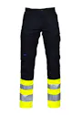 Projob Warnschutzhose mit Knietaschen, EN ISO 20471, Klasse 1, 6523 Vorschaubild