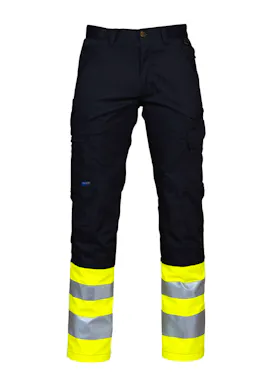 Projob Signalisatiebroek met Kniezakken EN ISO 20471 Klasse 1 6523 