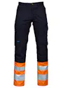 Projob Warnschutzhose mit Knietaschen, EN ISO 20471, Klasse 1, 6523 Vorschaubild