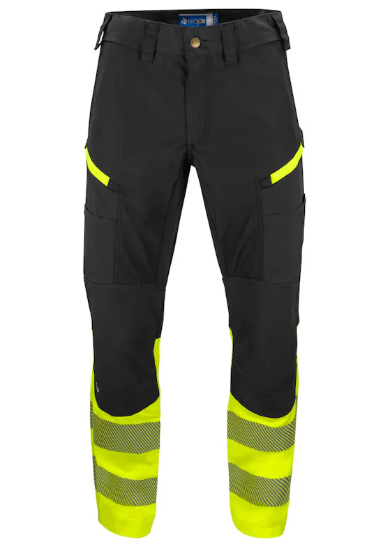 Projob Warnschutz-Stretchhose EN ISO 20471, Klasse 1, 6528