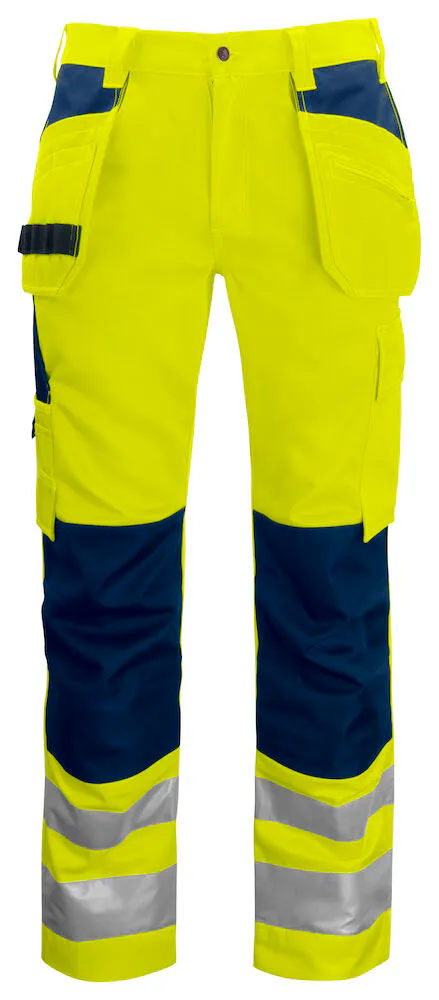High Vis Gelb/Marineblau