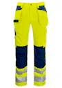 Projob Warnschutzhose mit Knietaschen und Nageltaschen, EN ISO 20471, Klasse 2, 6531 Vorschaubild