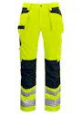 Projob Warnschutzhose mit Knietaschen und Nageltaschen, EN ISO 20471, Klasse 2, 6531 Vorschaubild