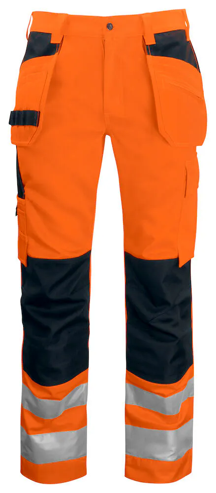 Hohe Sichtbarkeit Orange/Schwarz