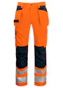 Projob Warnschutzhose mit Knietaschen und Nageltaschen, EN ISO 20471, Klasse 2, 6531 Vorschaubild
