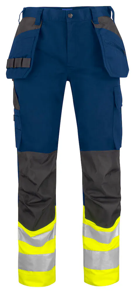 High Vis Gelb/Marineblau