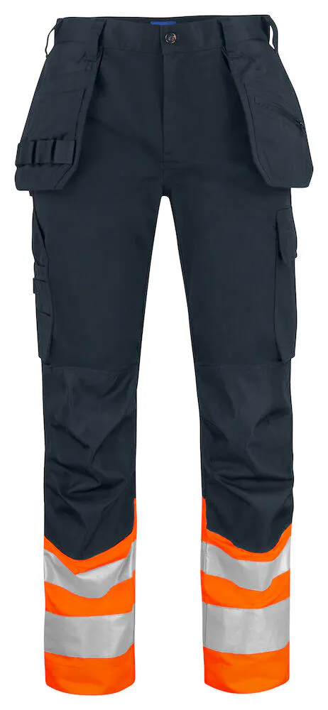 Hohe Sichtbarkeit Orange/Schwarz