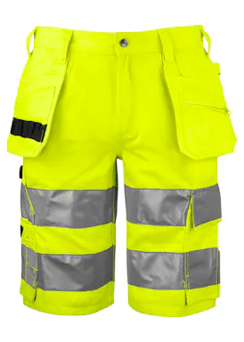 Projob Warn-Short mit Nageltaschen, EN ISO 20471, Klasse 2, 6535