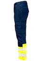 Projob 6537 Warnschutz-Stretchhose mit Knietaschen, ISO 20471 Klasse 1 Vorschaubild