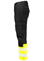 Projob 6537 Warnschutz-Stretchhose mit Knietaschen, ISO 20471 Klasse 1 Vorschaubild