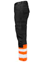 Projob 6537 Warnschutz-Stretchhose mit Knietaschen, ISO 20471 Klasse 1 Vorschaubild