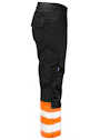 Projob 6537 Warnschutz-Stretchhose mit Knietaschen, ISO 20471 Klasse 1 Vorschaubild