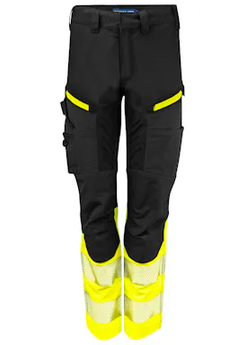 Projob 6538 Warnschutz-Stretchhose EN ISO 20471 Klasse 1 für Damen