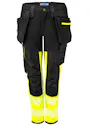 Projob 6543 Damen-Warnschutz-Stretchhose EN ISO 20471, Klasse 1 Vorschaubild