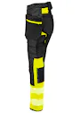 Projob 6543 Damen-Warnschutz-Stretchhose EN ISO 20471, Klasse 1 Vorschaubild