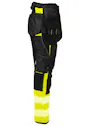 Projob 6543 Damen-Warnschutz-Stretchhose EN ISO 20471, Klasse 1 Vorschaubild