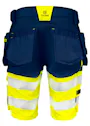 Projob 6580 Warn-Stretch-Shorts nach EN ISO 20471 Klasse 1 Vorschaubild