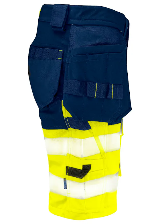 Projob 6580 Warn-Stretch-Shorts nach EN ISO 20471 Klasse 1