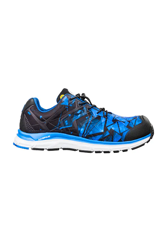 Albatros Energy Impulse Low S1P Sicherheitsschuh Blau/Schwarz