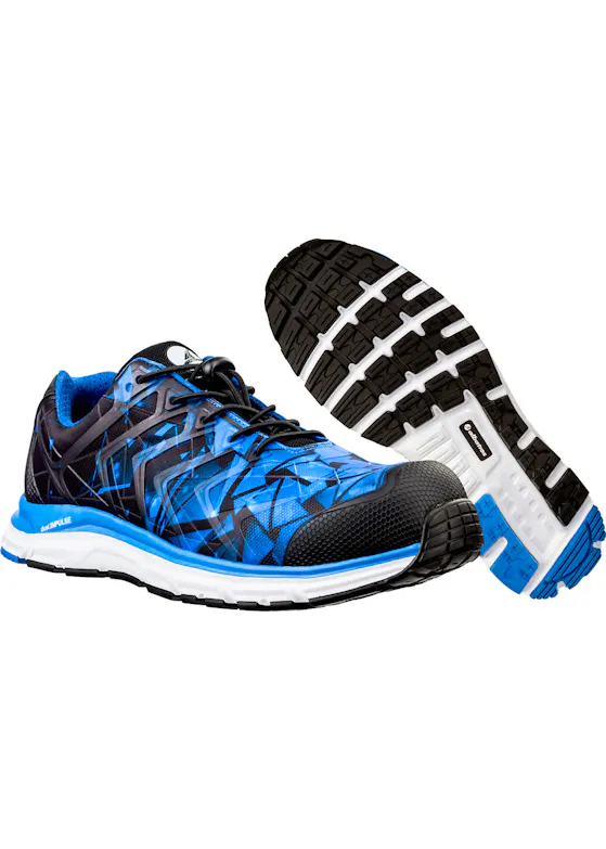 Albatros Energy Impulse Low S1P Sicherheitsschuh Blau/Schwarz