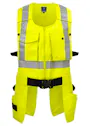Projob 6704 Signal-Werkzeugweste, EN ISO 20471, Klasse 2, D-Ring Vorschaubild